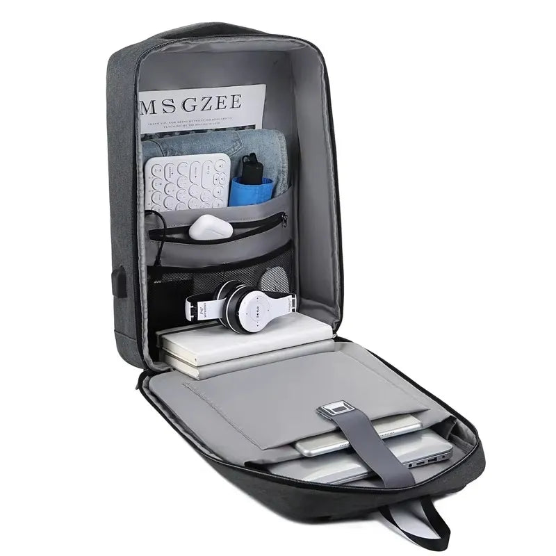 Mochila Profesional – Elegante, con puerto USB & cerradura TSA