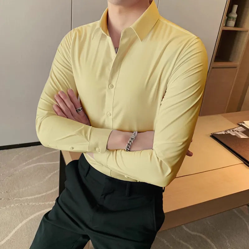 Camisa en mezcla de algodón – Elegancia y comodidad para el día a día