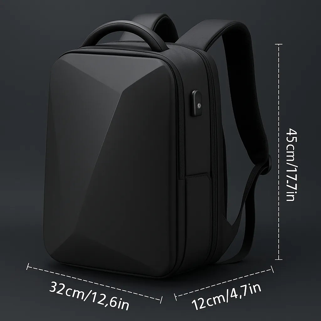 Mochila Profesional – Diseño Urbano Minimalista con Puerto USB y Cerradura TSA